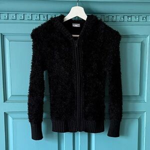 Girl’s Justice Hooded Fuzzy Jacket